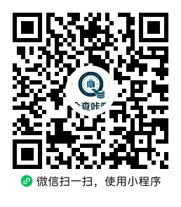 企查咔嚓微信小程序码，微信扫一扫即可打开